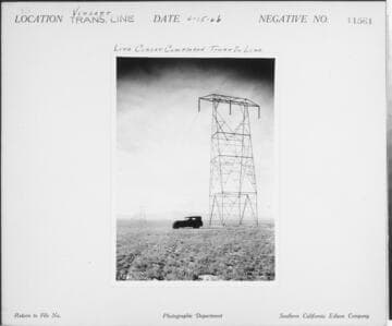 Vincent Transmission line - Line construction