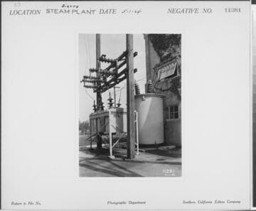 Southern Sierra Power Steam Plant