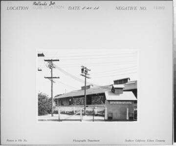 Redlands Junction Substation - Exterior