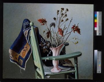 Still Life with Green Chair