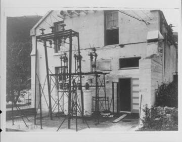 Santa Ana River #3 exterior shot of substation