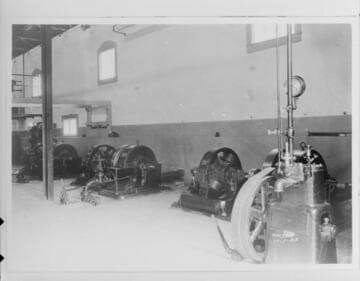 Santa Ana River #1 interior of exciters