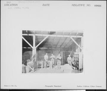 Big Creek, Miscellaneous - Blacksmiths at work