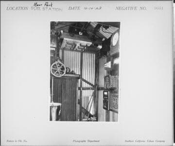 Moore Park Substation - Interior