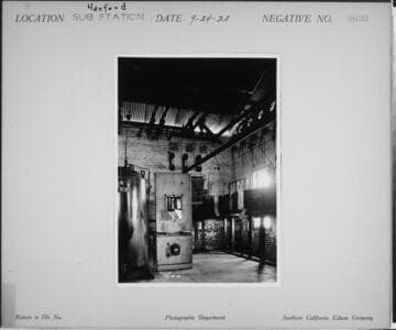 Hanford Substation - Interior