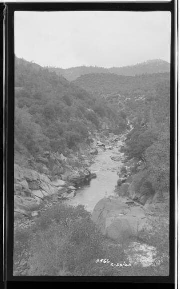 Big Creek, Shaver Lake Dam - Gauging station