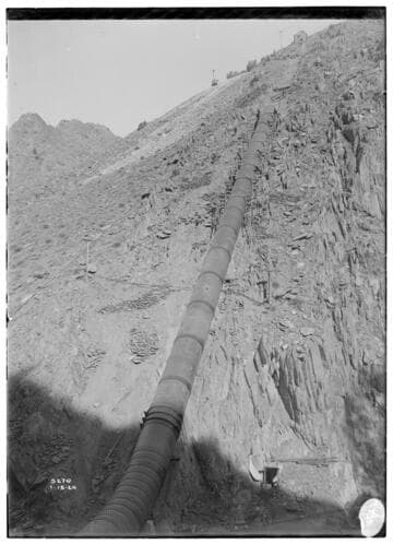 Kern River No. 3 - Siphon construction north