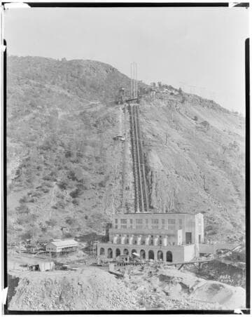 Big Creek Powerhouse #3 - and Penstock line