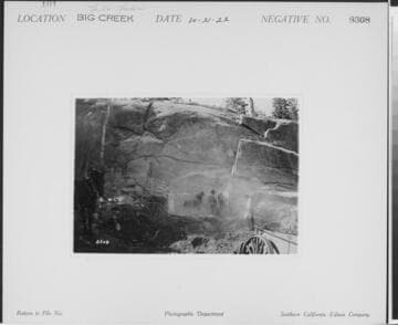 Big Creek, Florence Lake Dam - Intake portal Florence Lake Tunnel