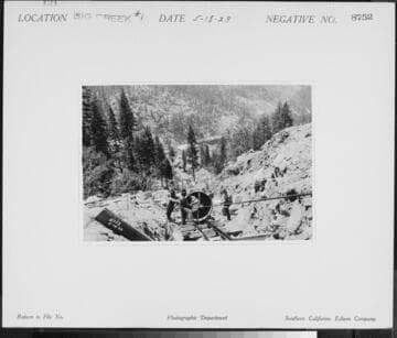 Big Creek #1 - Penstock Unit 3