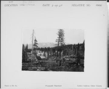 Big Creek, Florence Lake Dam