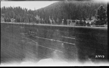 Shaver Dam construction joint grouting