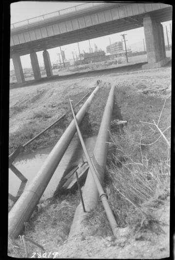 Long Beach Steam Station - Gas line