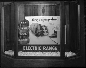 General Office display window