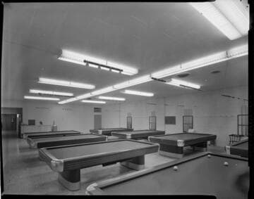 Indoor lighting at recreational center