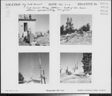 Big Creek General - Park Service Relay Station