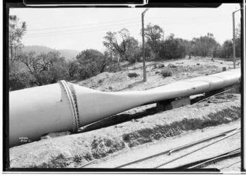 Big Creek - Break in pressure main