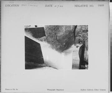 Big Creek, Shaver Lake Dam - Retaining dam