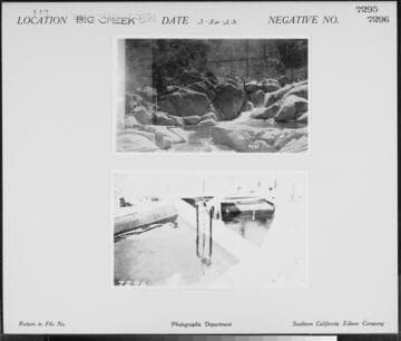 Big Creek, Miscellaneous - Section intake river