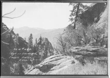 Borel : top of Salmon Creek