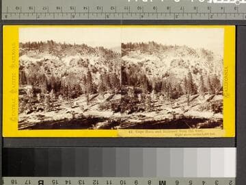 43. Cape Horn and Railroad from the west