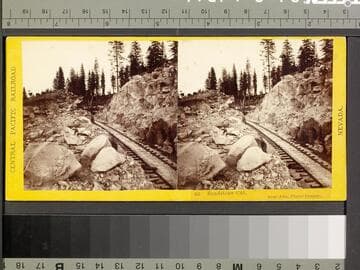 66. Sandstone Cut, near Alta, Placer County