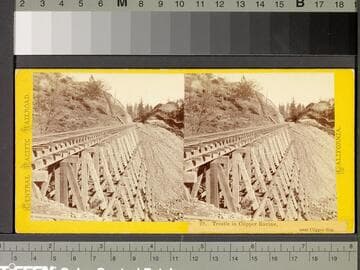 29. Trestle in Clipper Ravine, near Clipper Gap