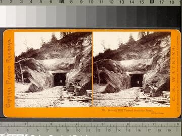 89. Grizzly Hill Tunnel from the North, 500 feet long