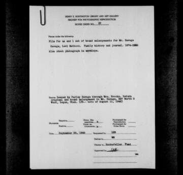 Some events of the life of Levi Mathers Savage [microform] : c.1876-1935