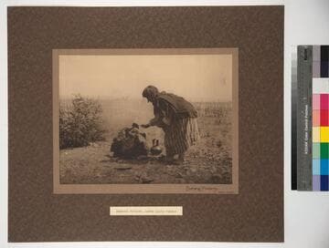 Burning Pottery. Santa Clara