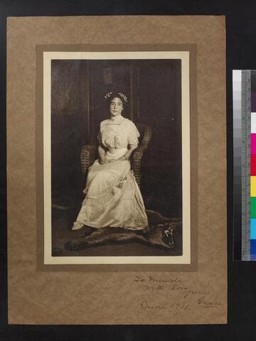 Seated portrait of Grace Moon