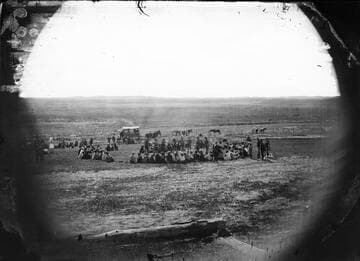 Sioux. Scalp Dance, near Ft. Berthold, North Dakota