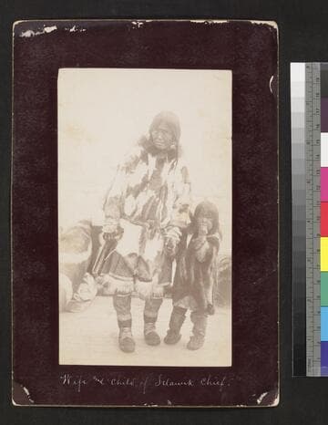 Wife and child of Selawik chief