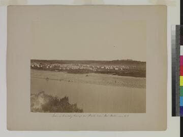 Second Cavalry Camp on Platte near Fort Fetterman, W.T