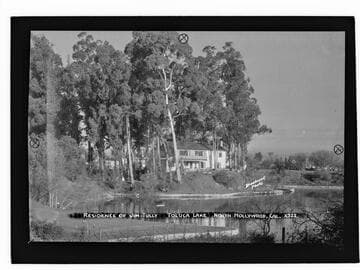 Residence of Jim Tully, Toluca Lake, North Hollywood, Cal