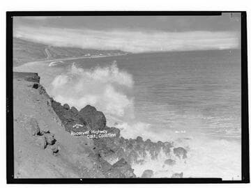 Roosevelt Highway, Calif., Coastline