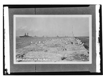 Breakwater at San Pedro