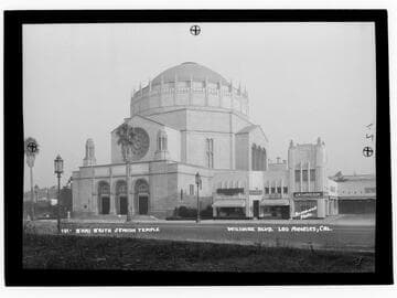 B'nai B'rith Jewish Temple, Wilshire Blvd., Los Angeles, Cal