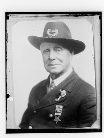 Portrait of unidentified G.A.R. veteran
