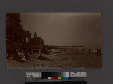 North Beach and Arcadia Bath Houses, Santa Monica, Cal