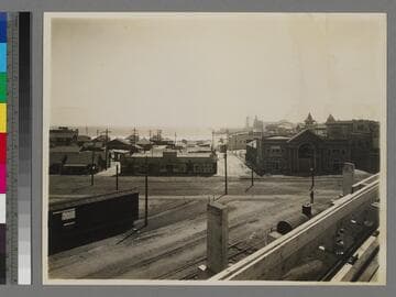 Venice Bakery, Midway Garage and other buildings, Venice, California