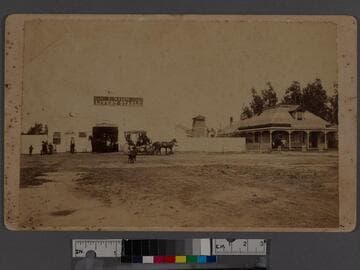 Martin Gaddy Union Livery Stable, Second and Colorado, Santa Monica