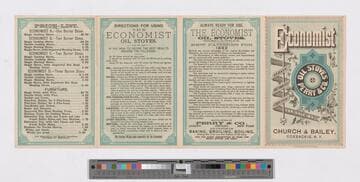 Economist oil stoves Perry & Co