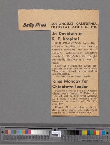 Rites Monday for Chinatown leader