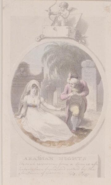 Illustration to "The Arabian Nights"