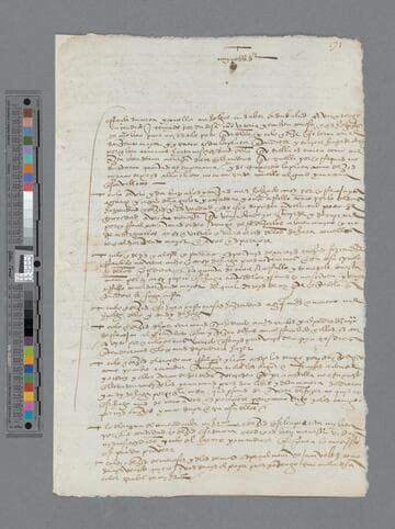 Gonzalo Pizarro letter to "muy noble señor"