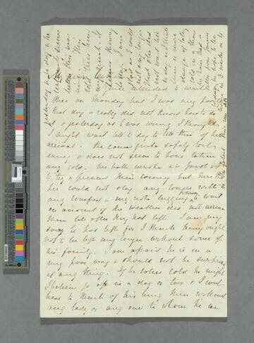 A. B. letters to Catharina M. Briggs