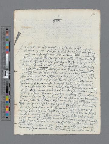 Rodrigo Alonso de Herrera letter to Alonso de Villacorta