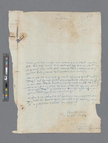 Alonso Caballero letter to Gonzalo Pizarro