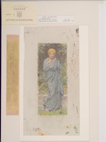 Young Woman in Grecian Dress